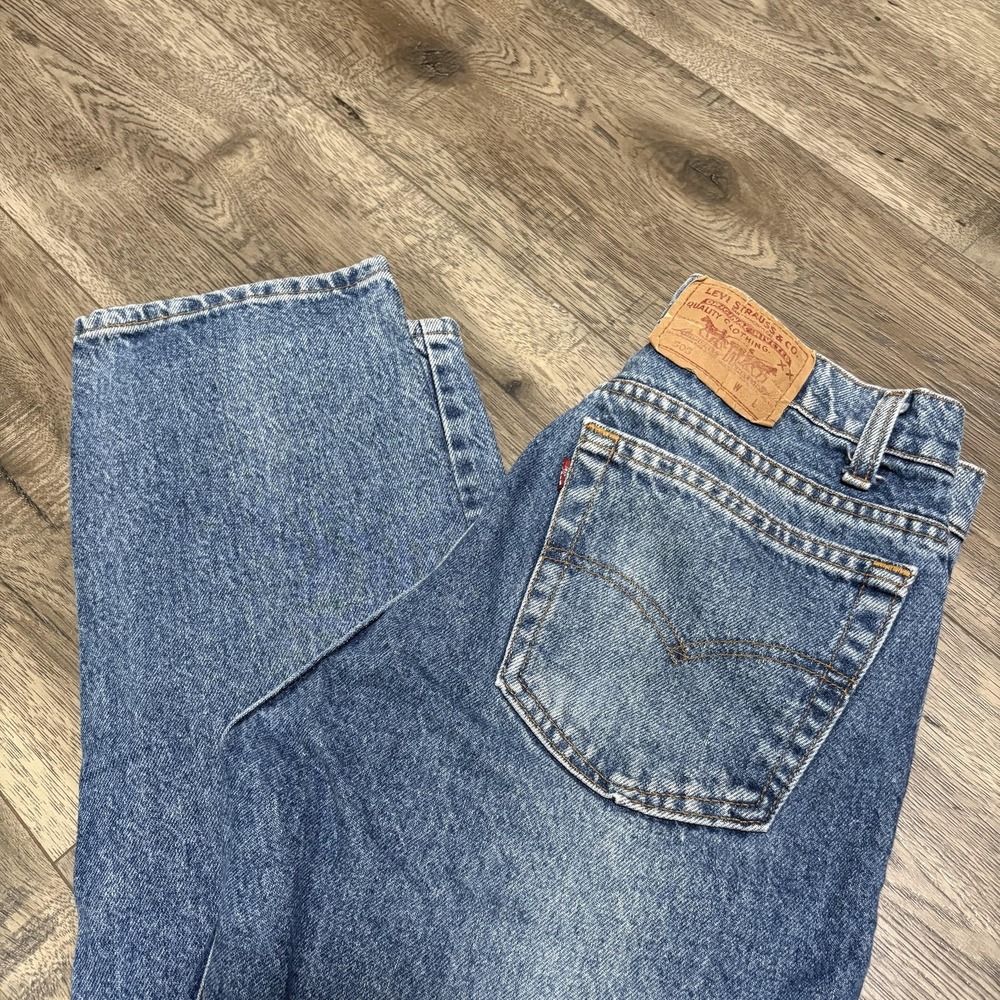 Vintage Levis 505 Jeans Mens 32x30 Blue Denim Regular Fit Straight Leg USA 90s